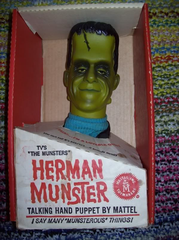 herman munster talking doll