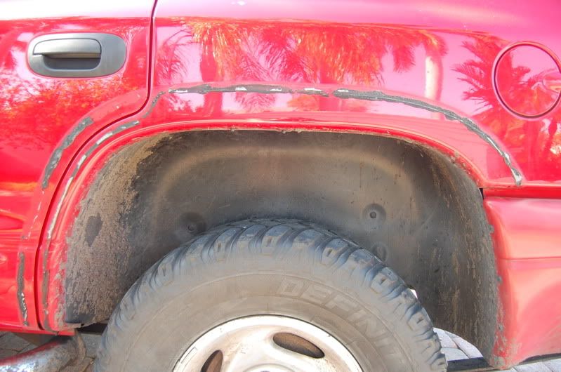 Fender Flare Tar Glue? Dakota Durango Forum