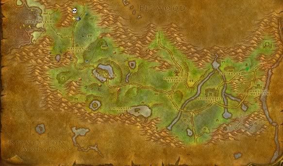 Ashenvale Flight Paths