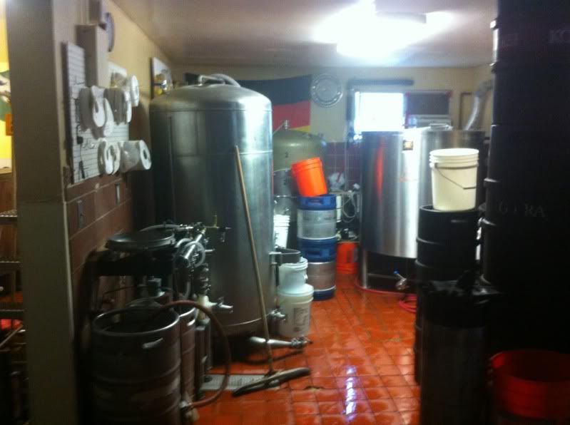 Sonoma Springs Brewing Co. fermentation room