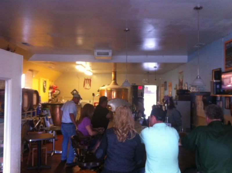Sonoma Springs Brewing Co. from the door