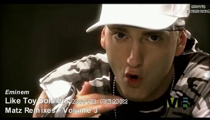 Artist - Eminem Album - Matz Remixes - Volume 3. Title - Like Toy Soldiers 