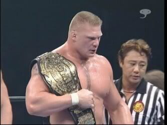 Brock Lesnar, IWGP Champion