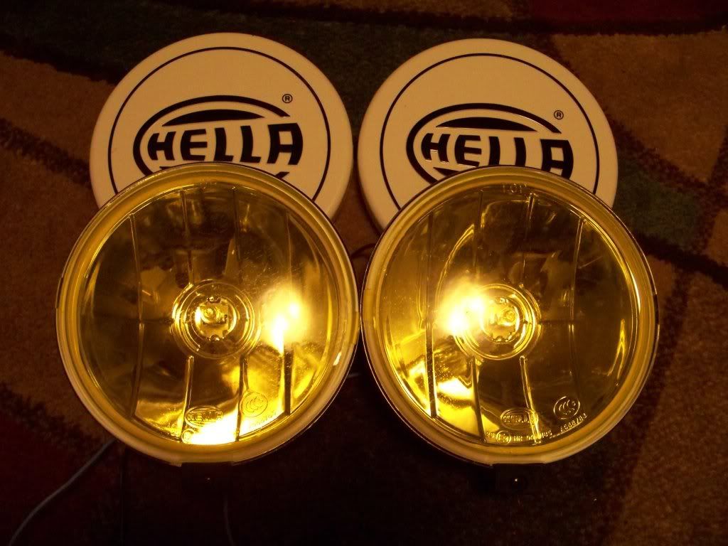 Hella 500FF Driving Lights Installed