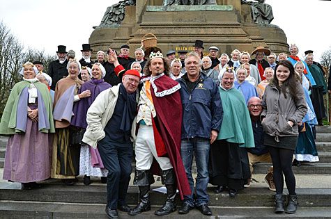 Viering 750ste rondje Den Haag