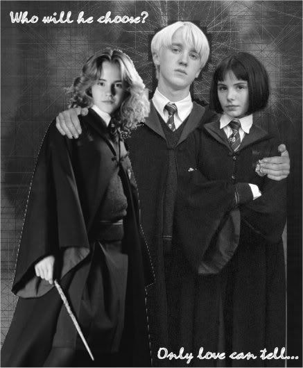 Draco, PAnsy,Hermione