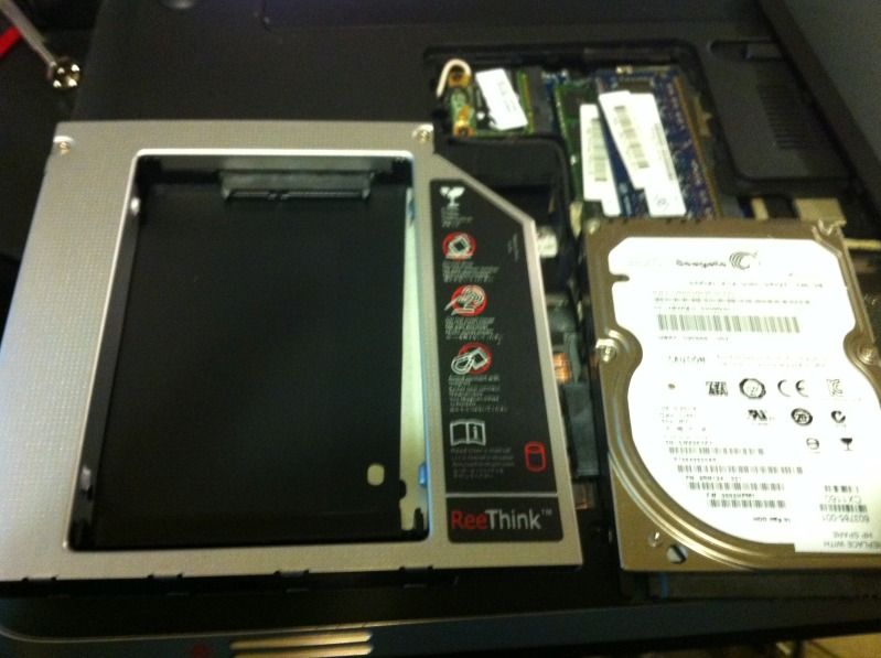 Second hard drive caddy installation [H]ardForum