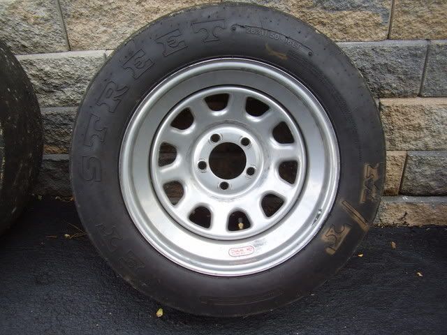 Diamond racing wheels 16x10 with lugs