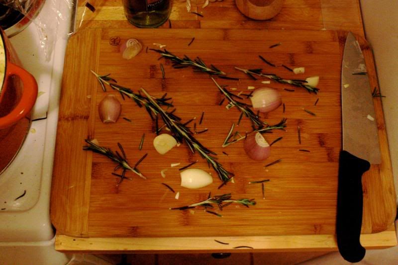 March of the Shallots through Rosemary Forest