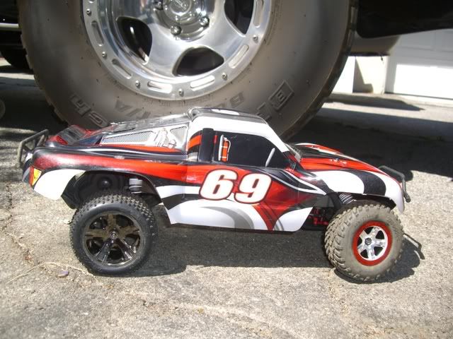 rustler tires on slash