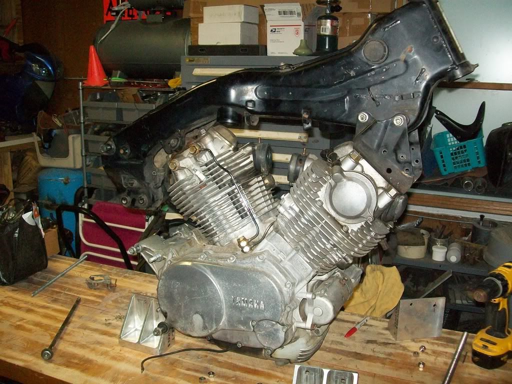 1982 Virago 920 engine up build