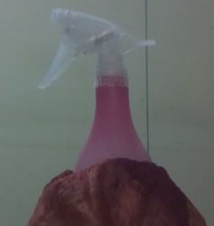 pink sprayer