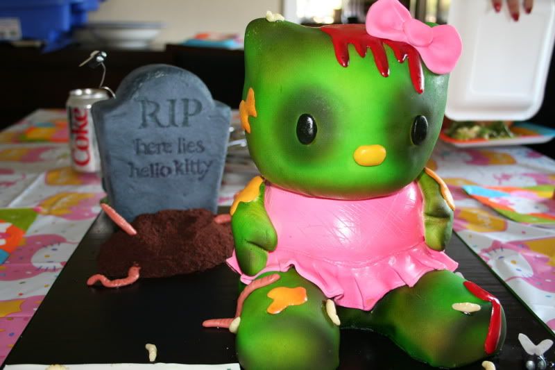 images of hello kitty cakes. Awesome zombie Hello Kitty!
