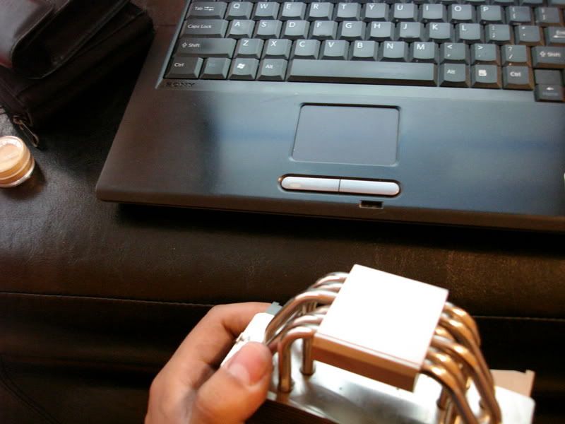 Lapping the CPU/Heatsink