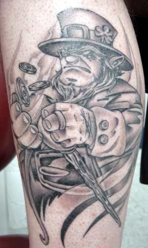 fighting irish tattoo. francis m tattoo. Irish Tattoo