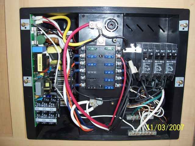 converter/charger - Sunline Coach Owner's Club flagstaff camper wiring diagram 