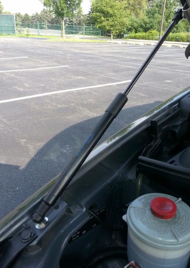 How To Install hydraulic hood dampers