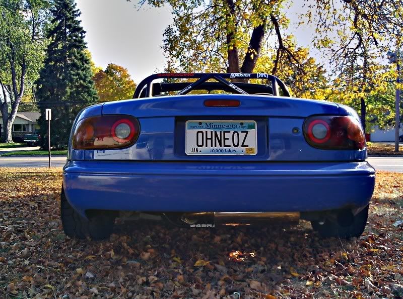 Miata Rear Bumper Cutting; Cutting The Rear Bumper For Airflow And 