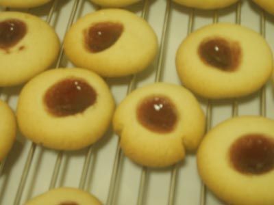 Jam Dotted Shortbread Cookies & A Glimpse of NYC
