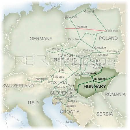 a map of hungary. images outline map Hungary map