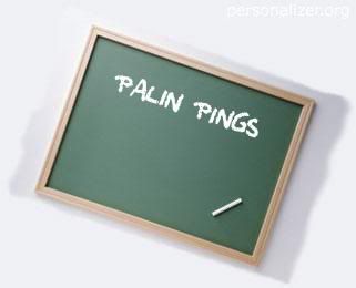Palin Pings Chalkboard