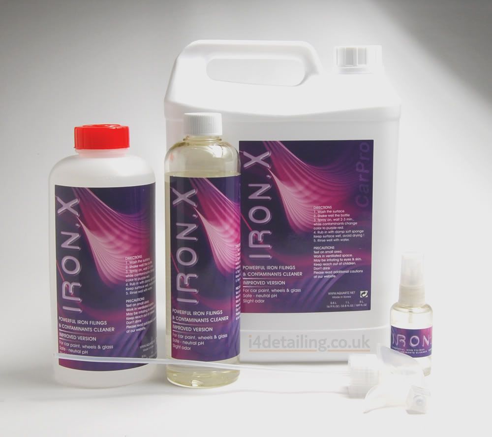 IRON X now stocked in 4 sizes! Detailing World Forum