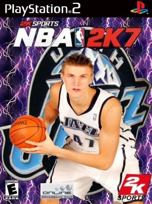 Andrei Kirlenko NBA 2K7 Cover Basketball Forum Professional and College Basketball Forums