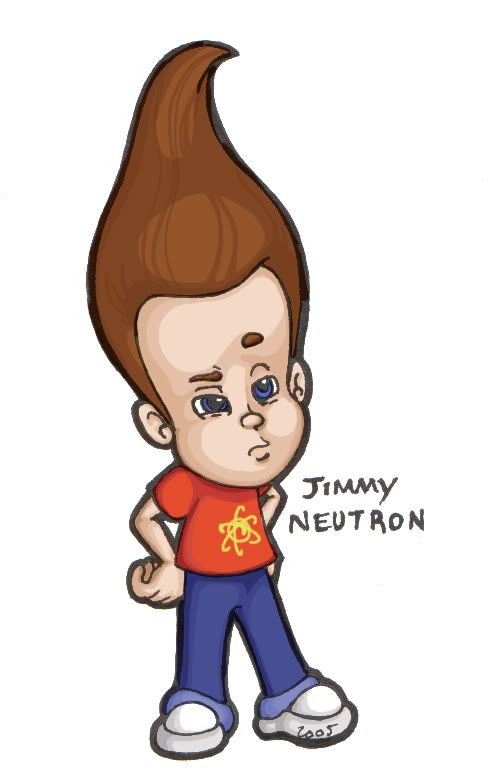 Cartoon Pompadour