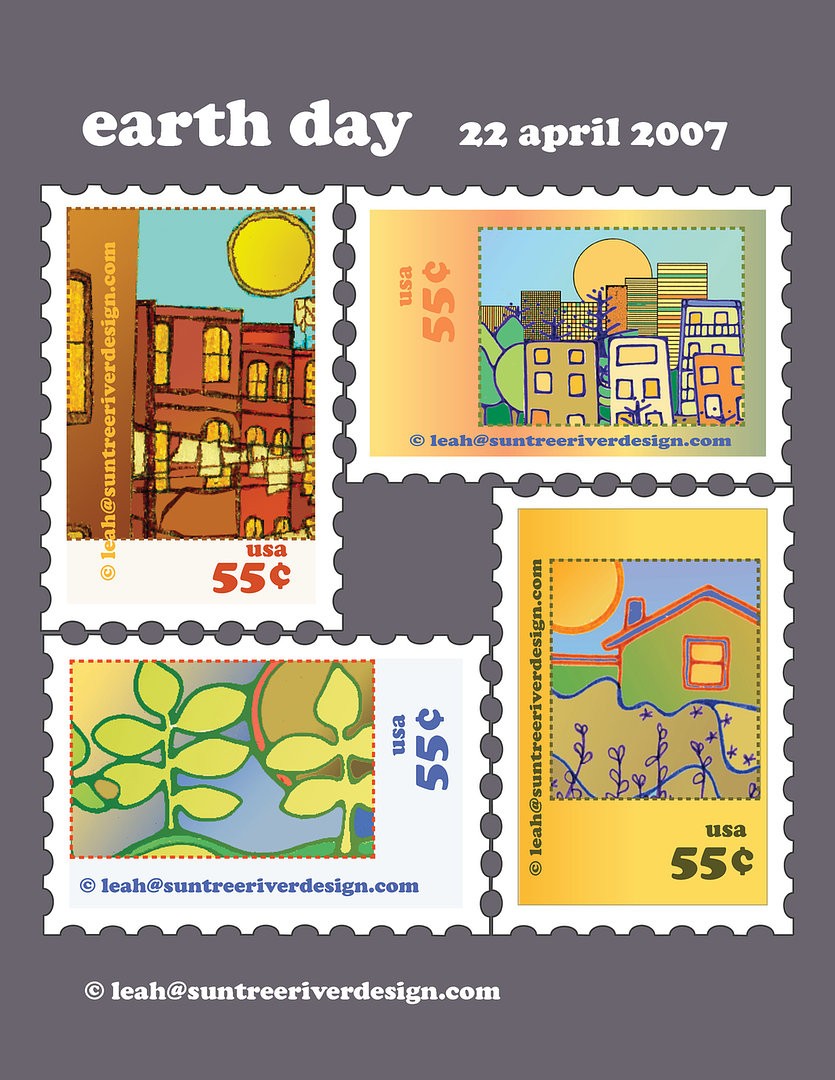 San Diego County Fair Earth Day Stamps