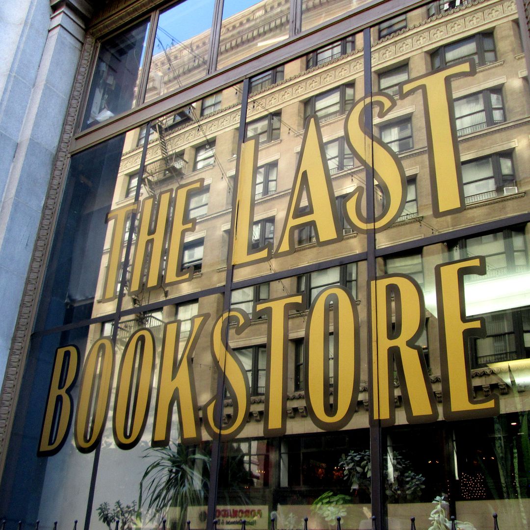 The Last Bookstore Window