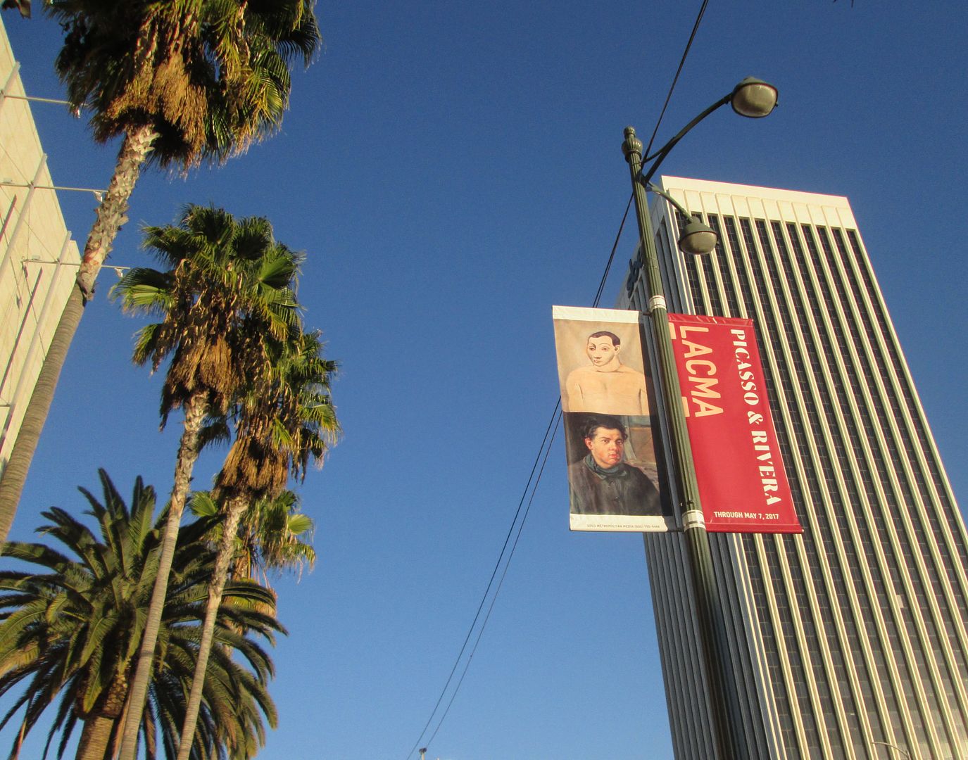 LACMA and banner