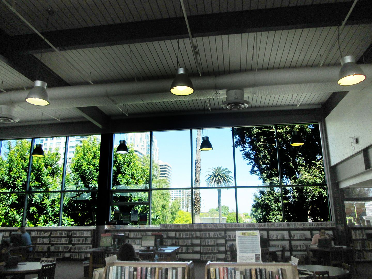 inside westwood branch library