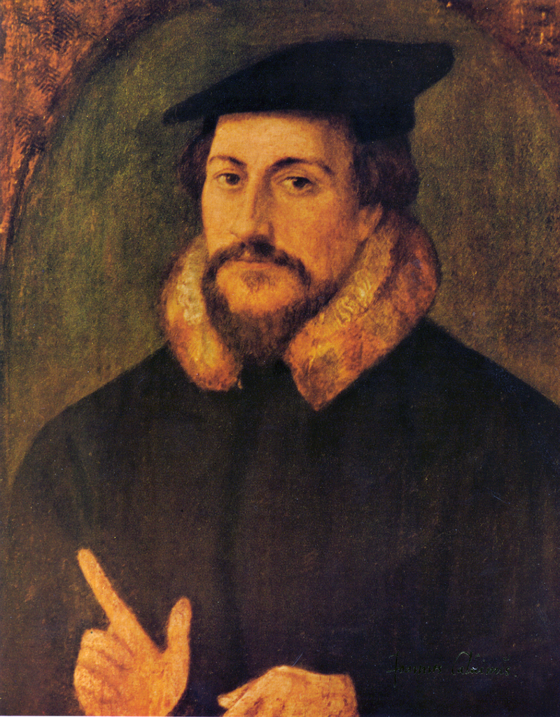 John Calvin, Holbein porterait