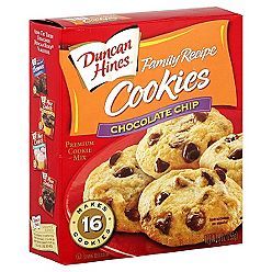 duncan hines chocolate chip cookies