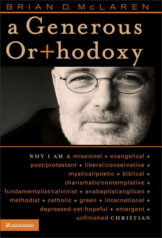A Generous Orthodoxy cover