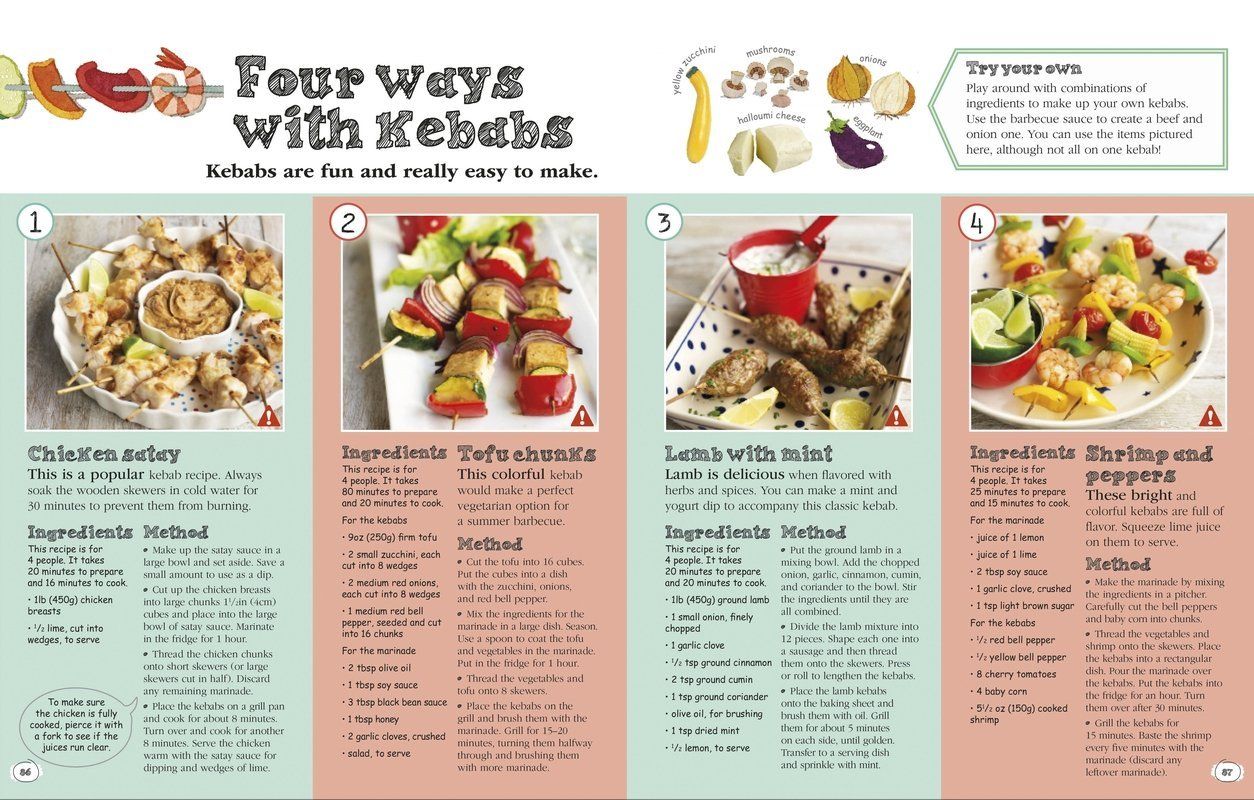 four ways with kebabs