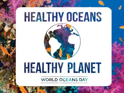 world oceans day banner 