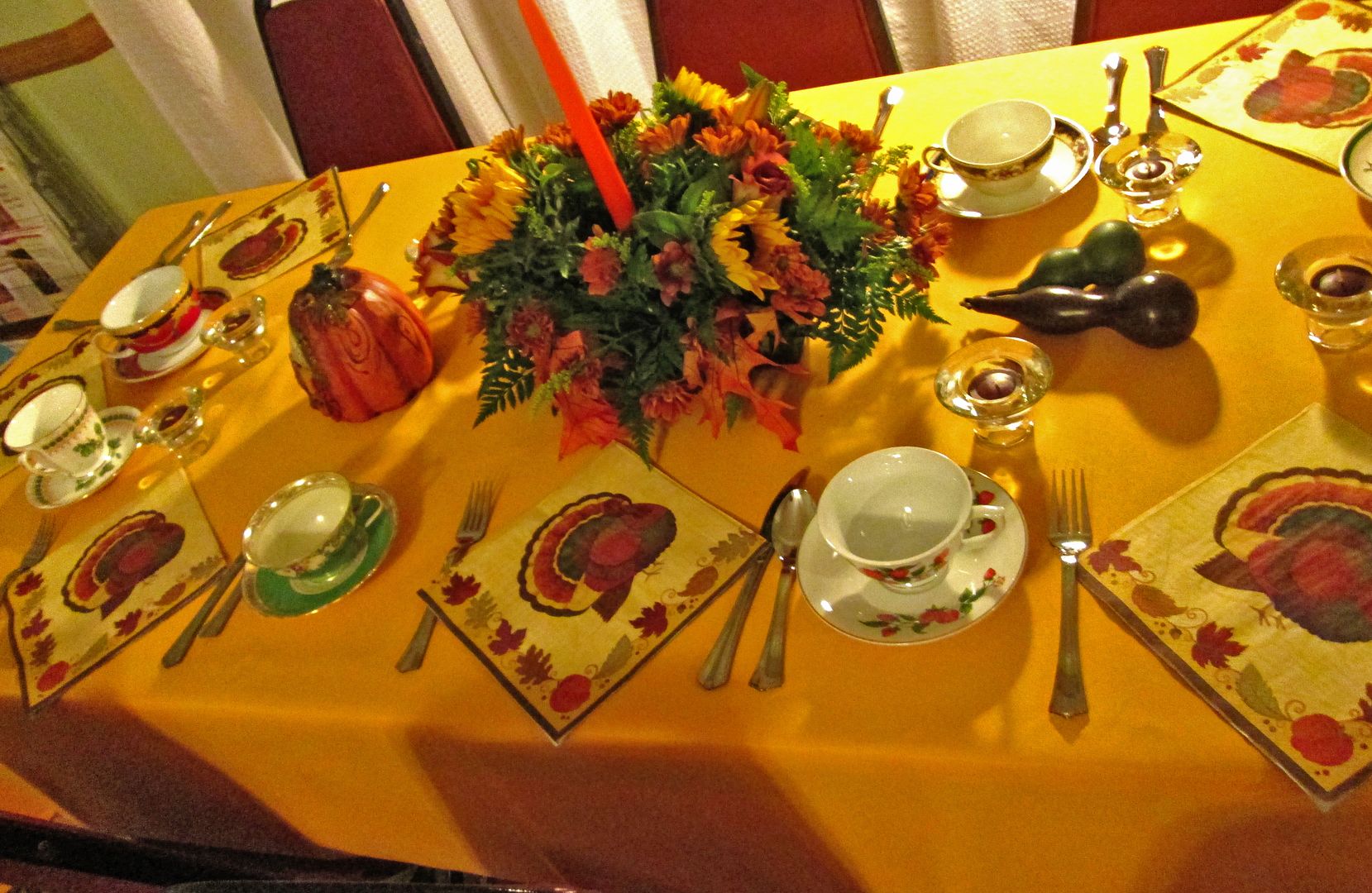 thanksgiving table!