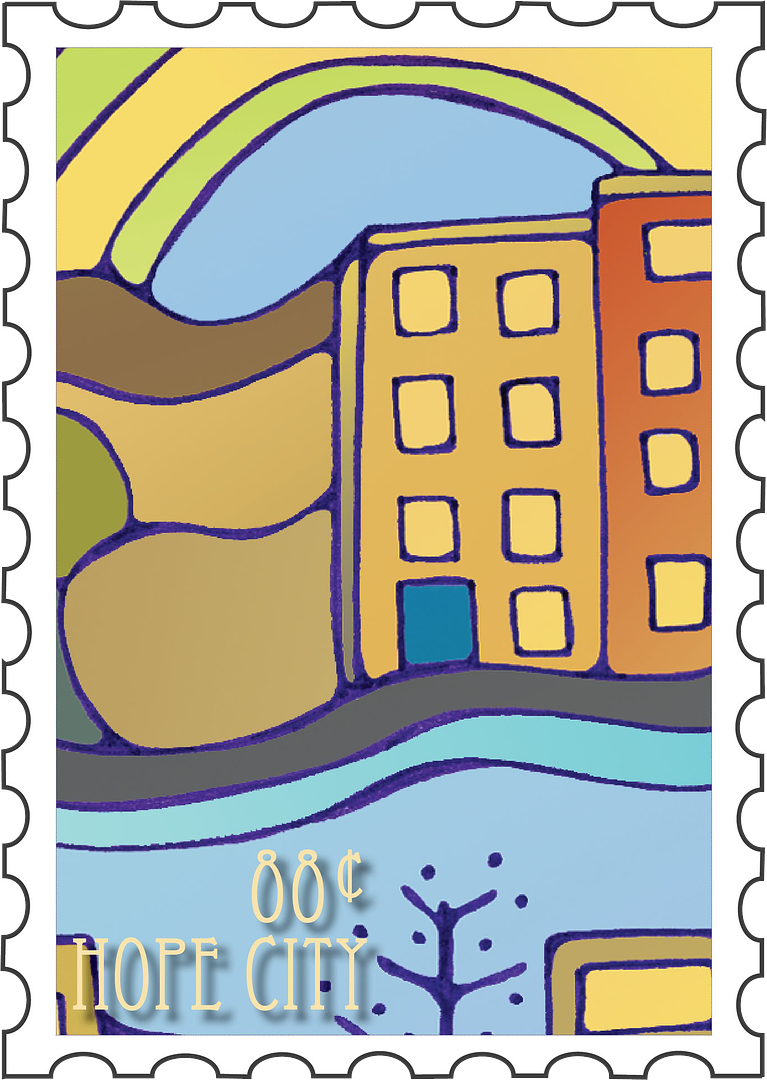 hope city stamp