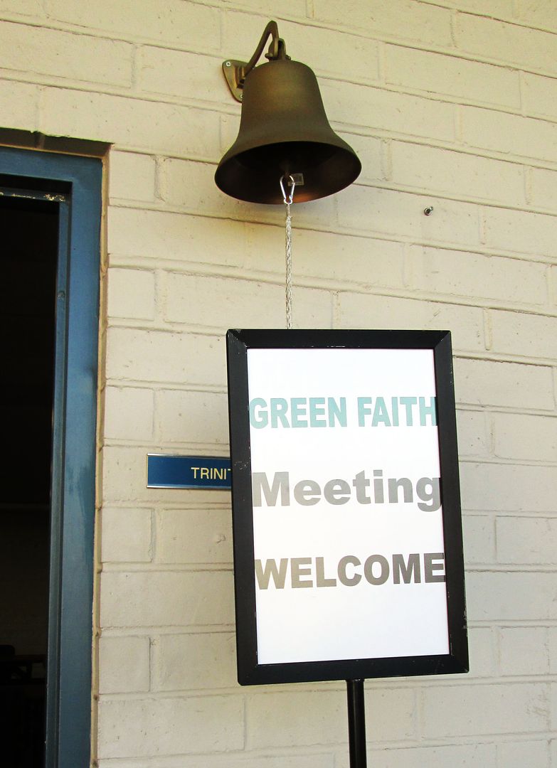 Green Faith Team Sign