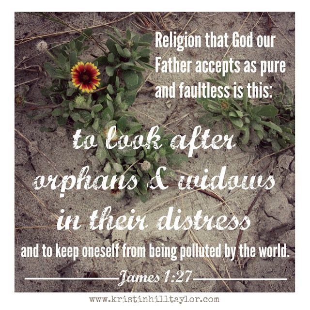 James 1:27