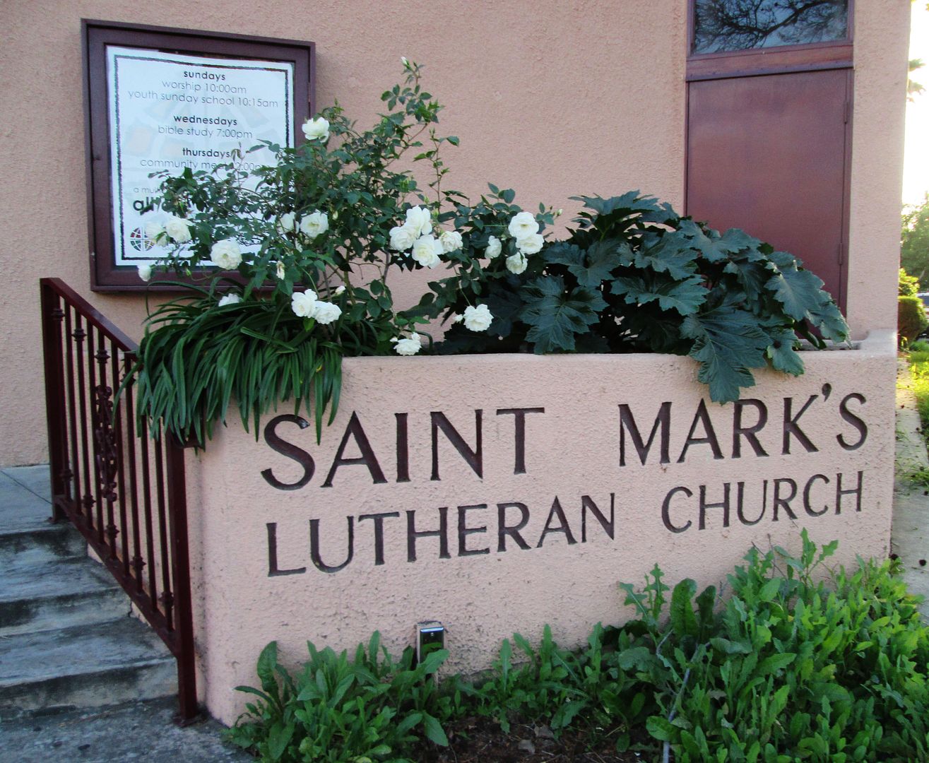 St Marks church sign