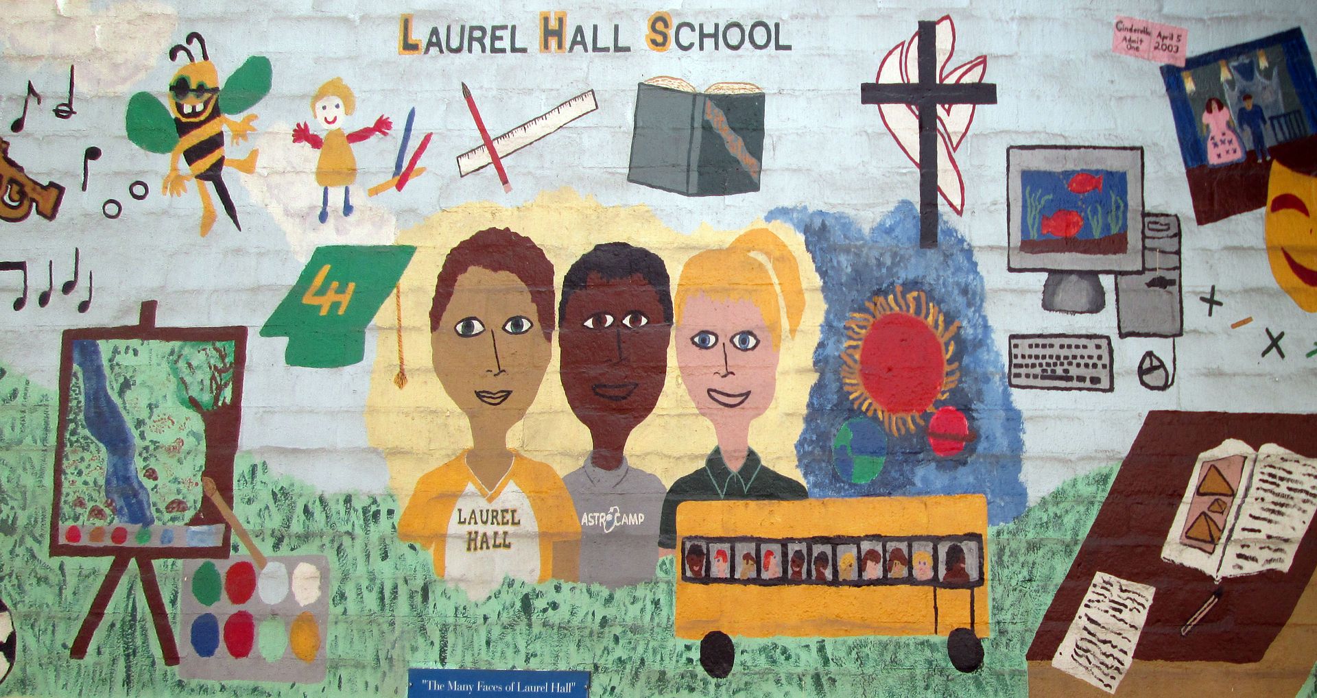 laurel hall school mural