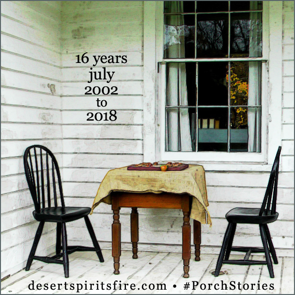 porch stories 16th blogoversary