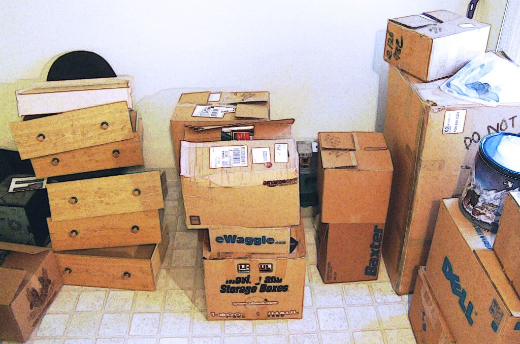 group of boxes