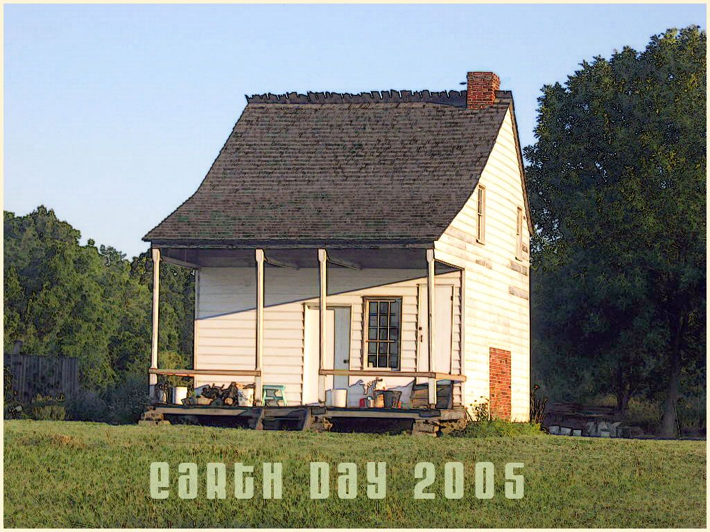 earth day 2005 Venoge Indiana Farmhouse