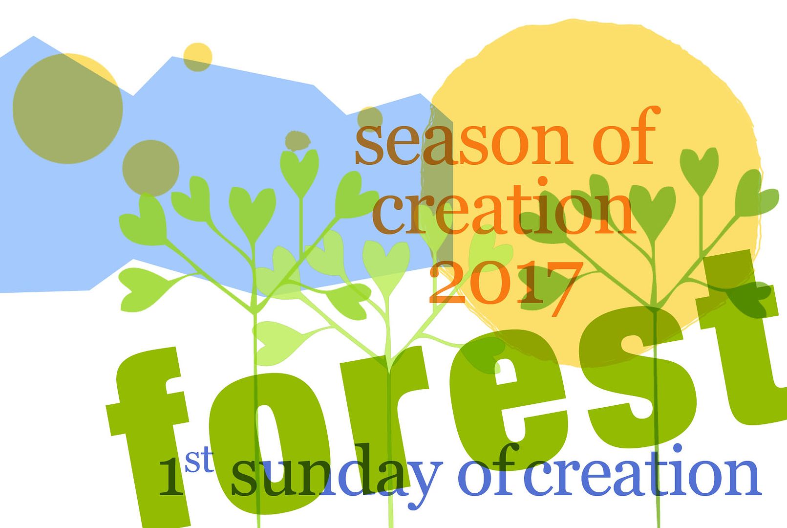 Season of Creation 1A, Forest Sunday