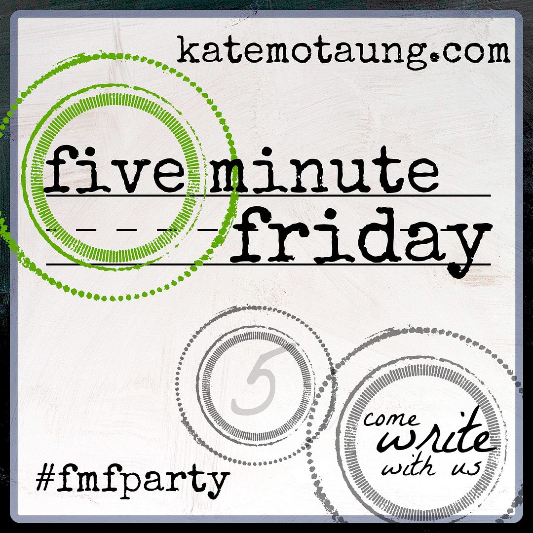 five minute friday button