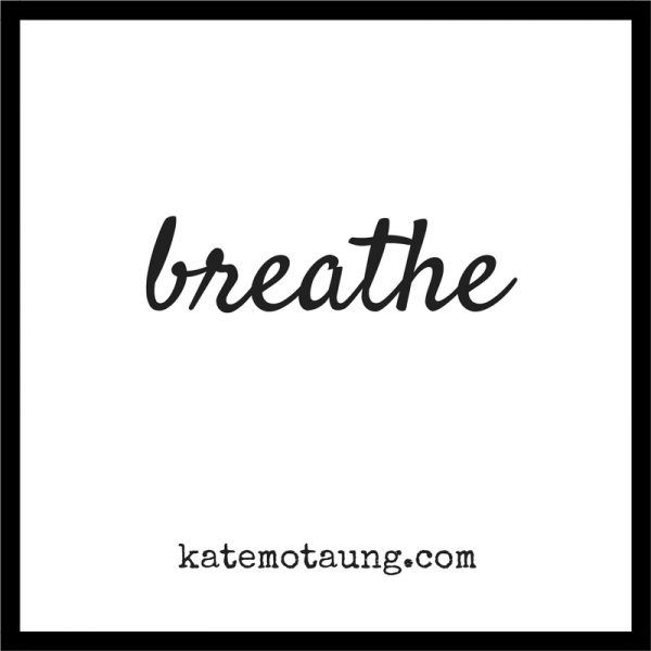 five minute friday breathe