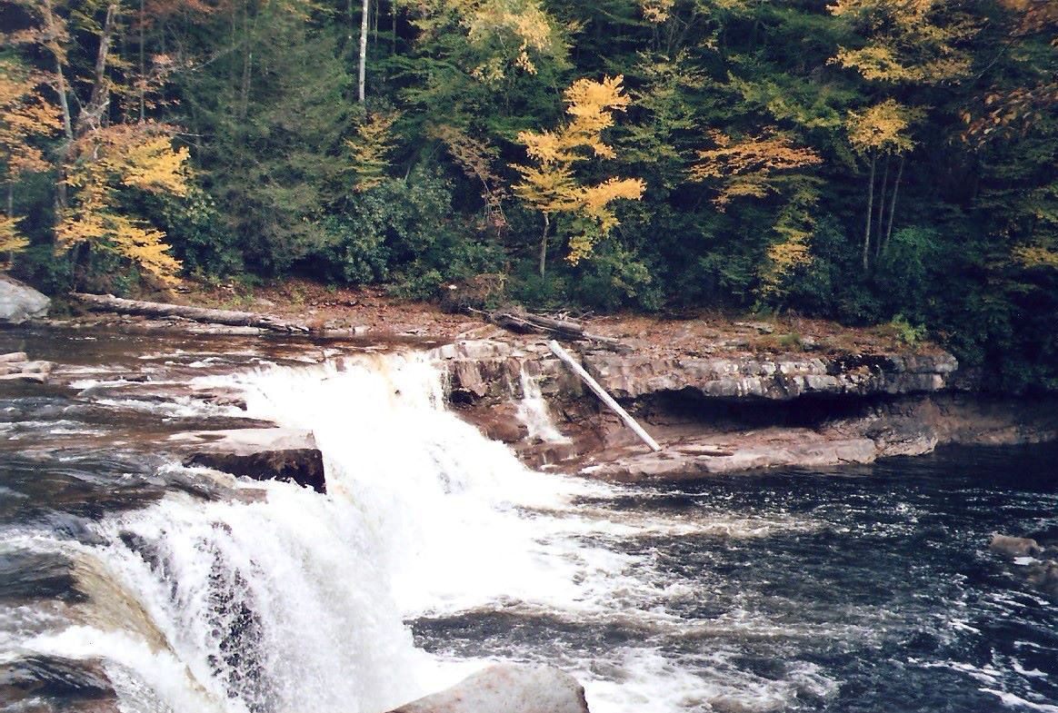 High Trail Falls West Virginia